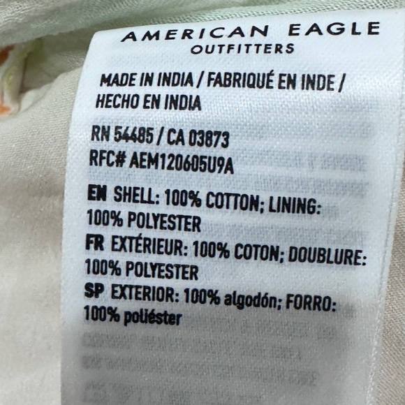 American Eagle Striped Ruched Halter Midi Dress | M | Cotton Lined Tiered - Picture 15 of 16